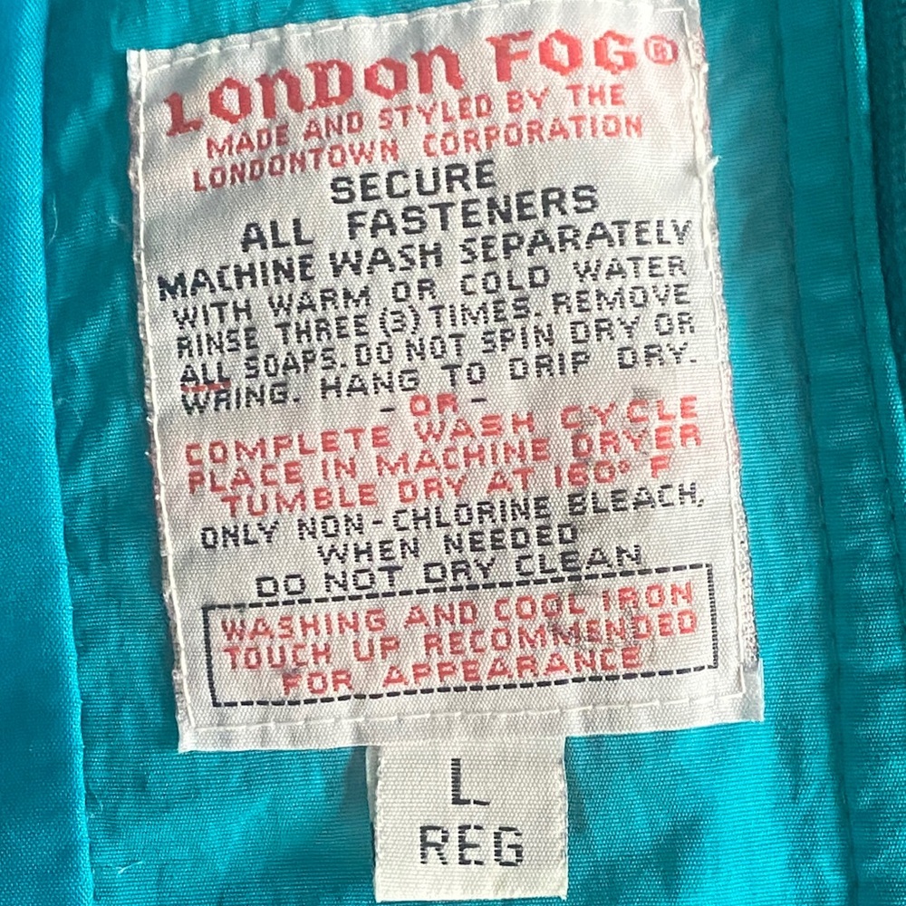 Vintage London Fog Glacial Fog Ski Jacket View 6